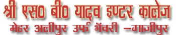 SRI S.B.YADAV INTER COLLEGE